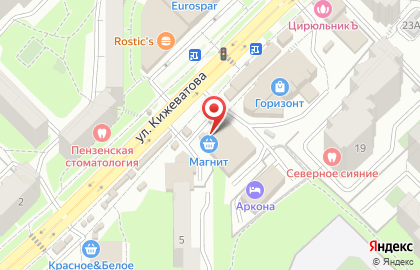 Магазин фиксированных цен Fix Price в Первомайском районе на карте