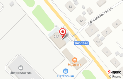 Супермаркет Пятёрочка на Октябрьской улице на карте