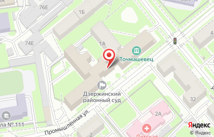 Дзержинская коллегия адвокатов Новосибирской области на карте