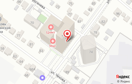 Стоматологическая клиника Demokrat на улице Сакко и Ванцетти на карте