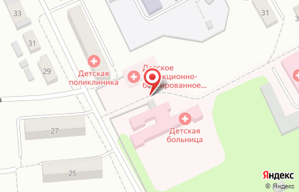 Донская детская городская больница на карте