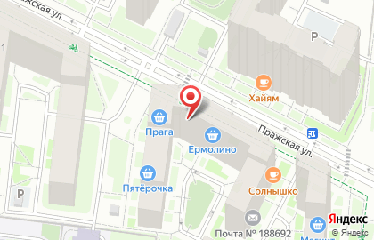 Магазин тканей, пряжи и товаров для рукоделия Моё хобби в Санкт-Петербурге на карте