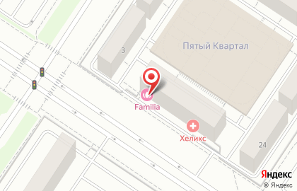 Салон красоты Familia на улице Дмитрия Менделеева на карте