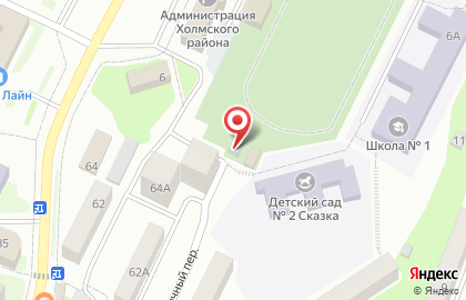 Стадион Маяк Сахалина на карте