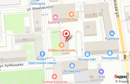 Торговый центр Искра на карте