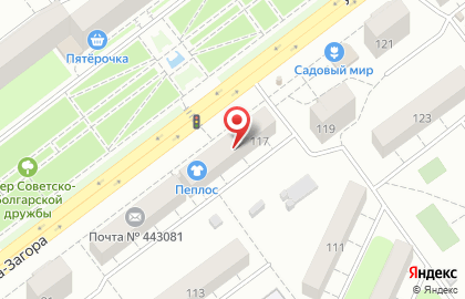 ЛЮКС-М на улице Стара Загора на карте