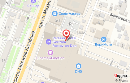 Супермаркет Перекресток в Ростове-на-Дону на карте