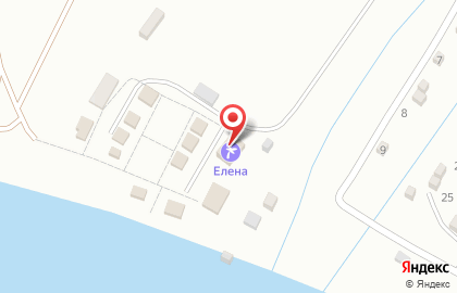 База отдыха Елена в Астрахани на карте