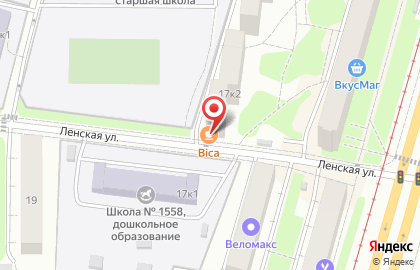 Магазин органических продуктов m4 на карте