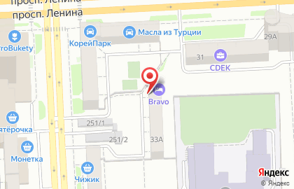 Компания Кар-Тел на проспекте Ленина на карте