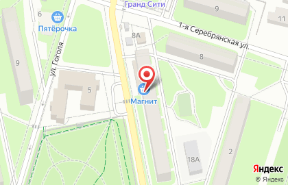 Супермаркет Магнит в Москве на карте
