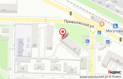 Студия красоты Maxim на Приволжской улице на карте