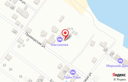 Отель Кассиопея на карте