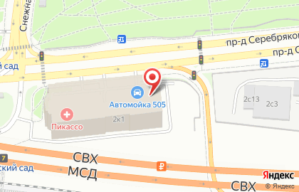 Магазин автозапчастей в Москве на карте