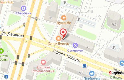 Оператор связи МТС на проспекте Победы на карте