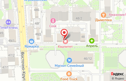Салон-парикмахерская Парус на Восточно-Кругликовской улице на карте