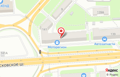 Компания по выкупу автомобилей АвтоФарт на Московском шоссе на карте