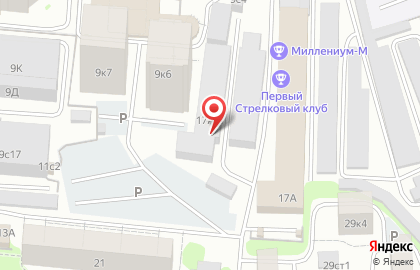 Торгово-производственная компания Амега на улице Клары Цеткин на карте