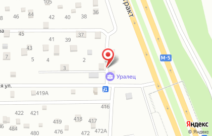 Магазин продуктов в Курчатовском районе на карте