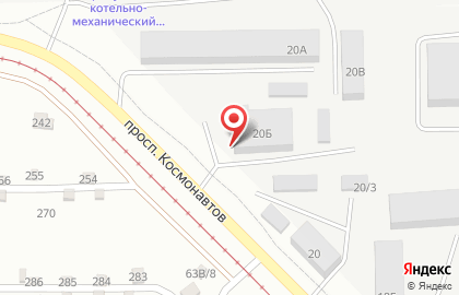 Агентство переездов на проспекте Космонавтов на карте