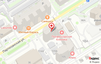 Федеральная компания по защите должников Чистый Лист в Барнауле на карте