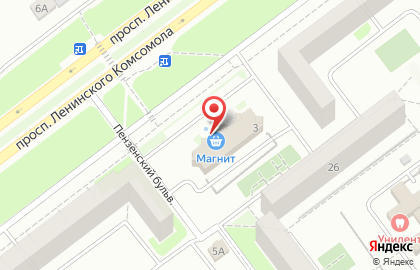 Музыкальная студия Studio Talant на проспекте Ленинского Комсомола на карте