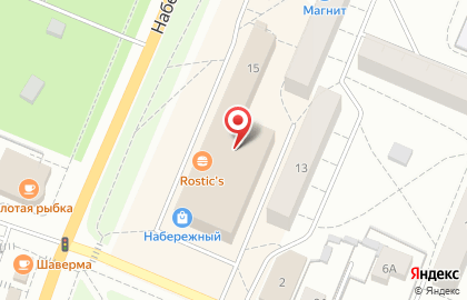 Табакон на Набережной улице в Кировске на карте