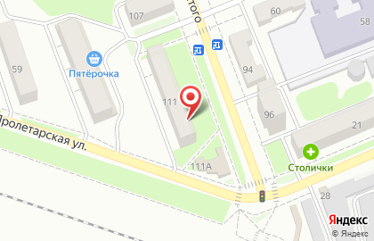 Салон-парикмахерская Милена на улице Льва Толстого на карте