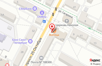 Ресторан монокухни Пельмения на проспекте 25 Октября на карте