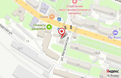 Автостоянка во Владивостоке на карте