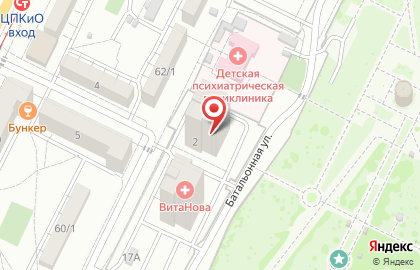 Школа танцев Златы Максимовой в Центральном районе на карте