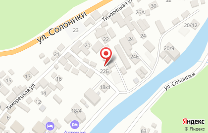 Горный мотив на карте