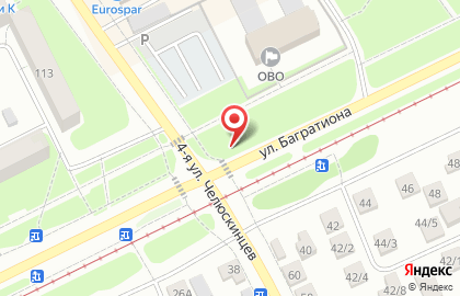 Орехов, ИП Обрубов Ю.В. на улице Багратиона на карте