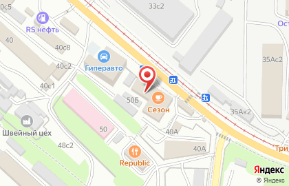 Магазин постельных принадлежностей Треугольник на карте