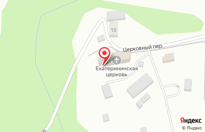 Свято-Екатерининский женский монастырь в Церковном переулке на карте