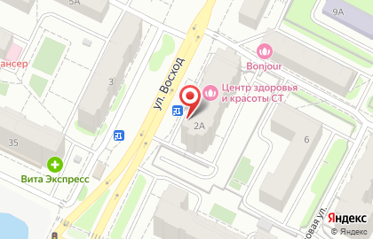 Студия красоты Sunrise в Московском районе на карте