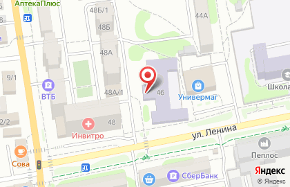 Детская школа искусств Чебаркульского городского округа на Советской улице на карте