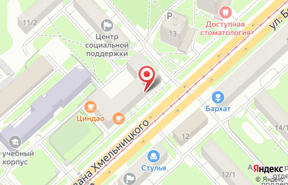 Банкомат СберБанк в Новосибирске на карте
