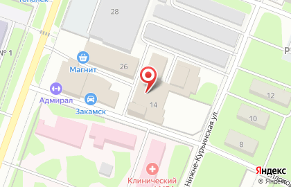 Компания по аренде помещений в Кировском районе на карте