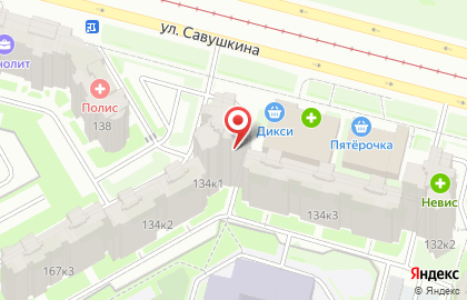 Магазин овощей и фруктов Наш Овощной на карте