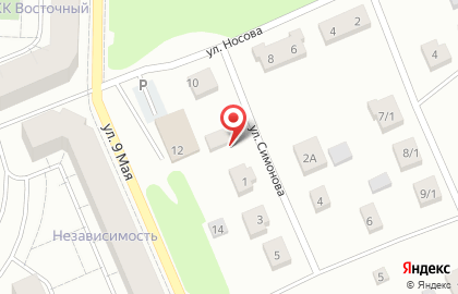 Fresh car на улице Носова на карте