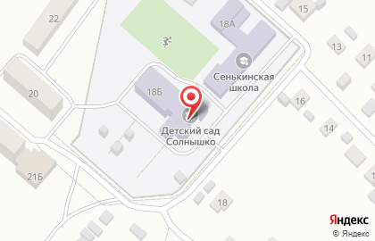 Дошкольная группа на карте