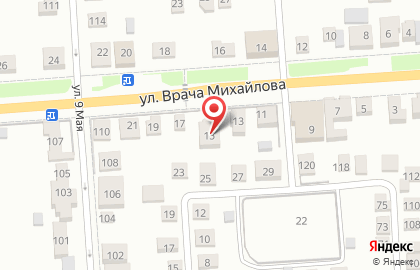 Магазин овощей и фруктов на улице Врача Михайлова на карте