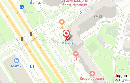 Туроператор Созвездие в Фрунзенском районе на карте