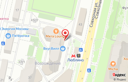 Магазин табачной продукции в Москве на карте