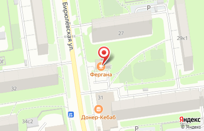 Магазин овощей и фруктов в Москве на карте