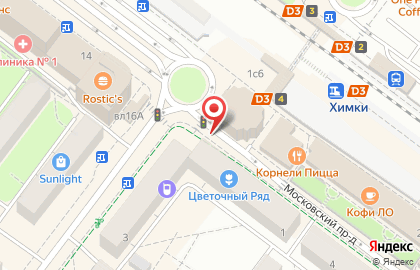 Союзпечать на Московской улице на карте