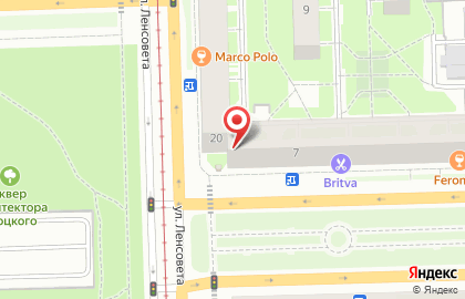 Сеть пекарен-кондитерских Цех85 на ​Типанова на карте