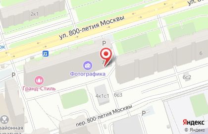 Продовольственный магазин в Москве на карте