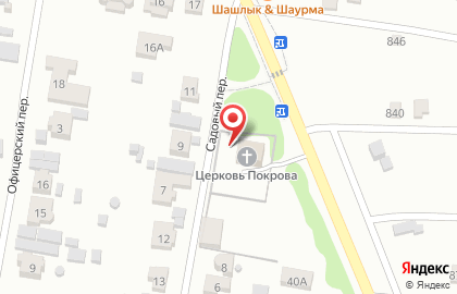 Церковь евангельских христиан Покрова на карте